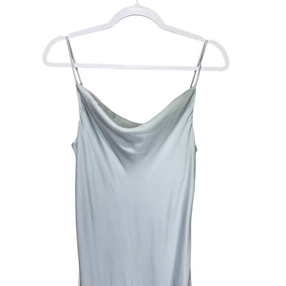 NEW Shona Joy Bias Cowl Slip Maxi Dress Cloud Blue Size 2 - Picture 6 of 10